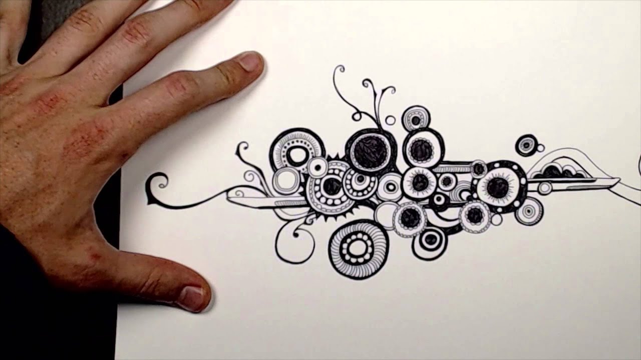 1280x720 Black And White Xspeed Pen Drawing - Black And White Drawing Images