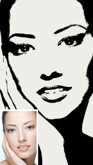 300x533 Sketch Me! On The App Store - Black And White Drawing Images