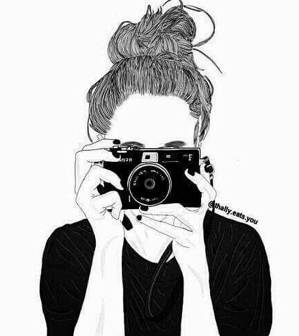 437x490 Black And White Images - Black And White Drawing Of A Girl