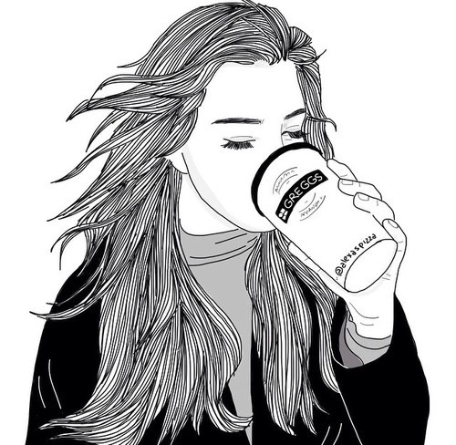 500x488 Illustration Uploaded - Black And White Drawing Pictures