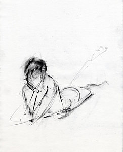 243x300 Black And White Drawings Fine Art America - Black And White Drawings