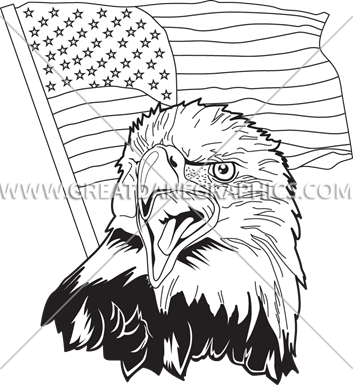 353x385 American Drawing Eagle Transparent Png Clipart Free Download - Black And White Eagle Drawing