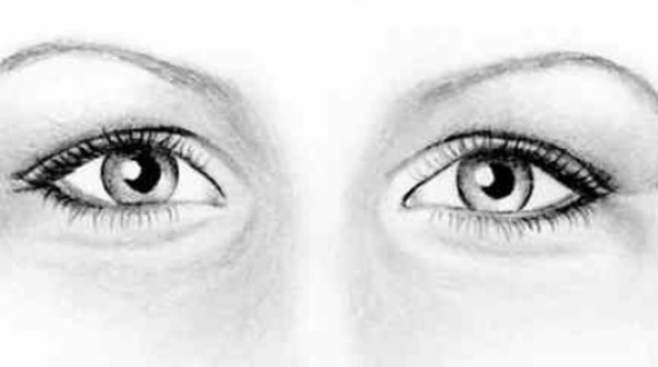 600x335 expressive drawings of eyes art and design - Black And White Eye Drawing