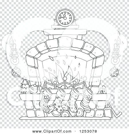 450x470 fireplace clipart black and white fire line drawing at fireplace - Black And White Fire Drawing