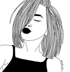 236x243 Black And White Drawings Gallery Images - Black And White Girl Drawings