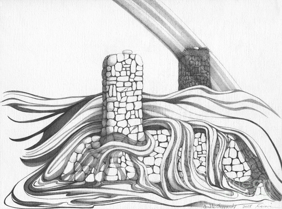 900x666 Abstract Landscape Art Black And White Home Double Jeopardy - Black And White Landscape Drawings