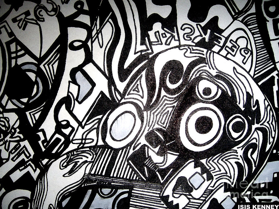 900x676 Black And White Line Drawing Drawing - Black And White Line Drawings