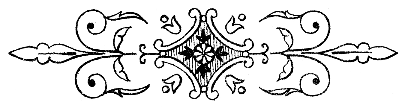 1350x361 Black And White Line Drawings - Black And White Line Drawings