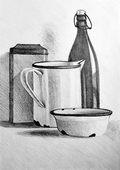 a still life drawing