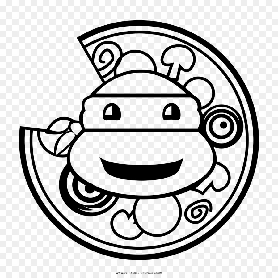 900x900 Teenage Mutant Ninja Turtles Drawing Black And White - Black And White Turtle Drawings