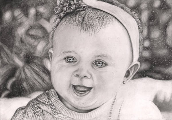 Black Baby Drawing