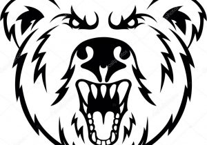 300x210 Black Bear Head Drawing - Black Bear Head Drawing