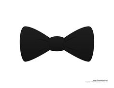 236x182 best bow tied images bow tie template, baby birthday, baby boy - Black Bow Tie Drawing