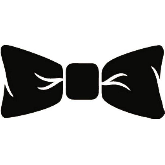 570x570 how to draw a bow tie - Black Bow Tie Drawing