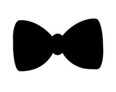 236x188 luxury bow tie drawing - Black Bow Tie Drawing
