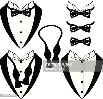 424x404 vector art black bow ties silhouette cameo projects tie - Black Bow Tie Drawing