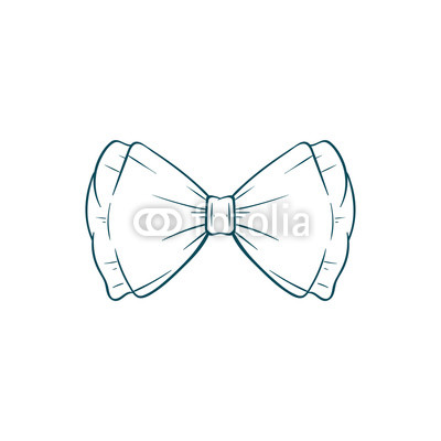 400x400 bow tie illustration hand draw buy photos ap images detailview - Black Bow Tie Drawing