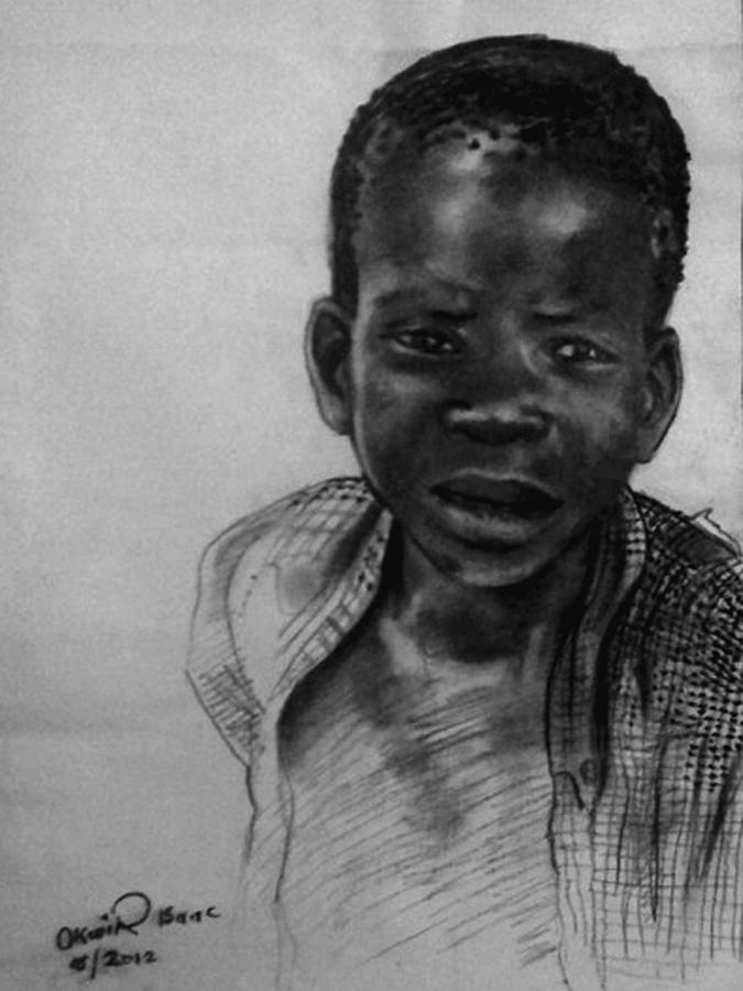 675x900 Village Boy Drawing - Black Boy Drawing