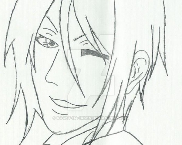 600x479 Drawing Black Butler Sebastian - Black Butler Drawing