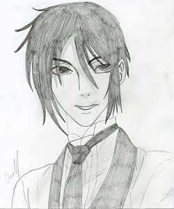 Black Butler Drawing at PaintingValley.com | Explore collection of ...