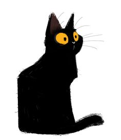 236x274 best cat drawing images cat illustrations, drawings, cat - Black Cat Face Drawing