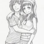 150x150 Black Couple Drawings - Black Couple Drawings