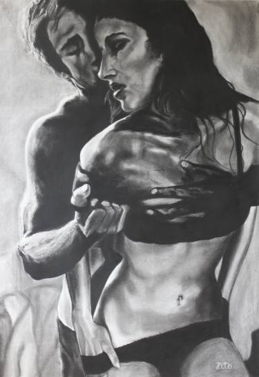 375x545 Act Couple Drawing - Black Couple Drawings