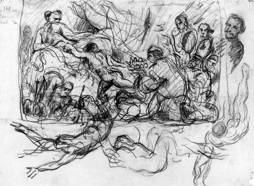 978x718 chapter the nineteenth century iii history of drawing - Black Crayon Drawing