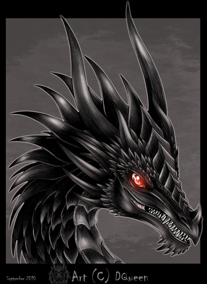693x952 Black Dragon - Black Dragon Drawing