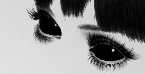 500x257 Keep Your Eyes Clean Ohhh, My God! - Black Eye Drawing