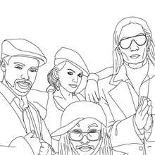 Black Eyed Peas Drawing