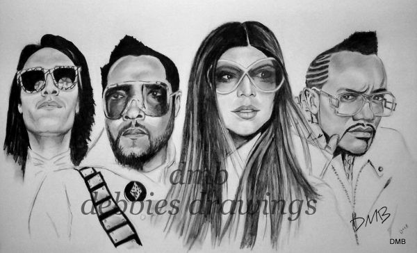 600x364 black eyed peas - Black Eyed Peas Drawing