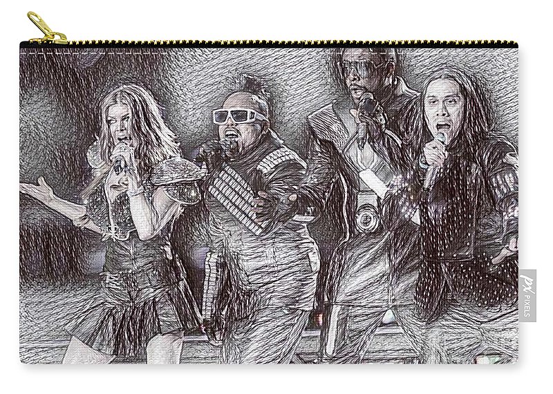 800x570 black eyed peas drawing carry all pouch for sale - Black Eyed Peas Drawing