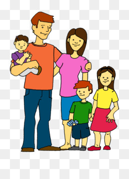 260x360 Extended Family Png - Black Family Drawing
