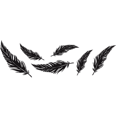 380x385 Collection Of Free Drawing Tattoos Feather Download On Ui Ex - Black Feather Drawing