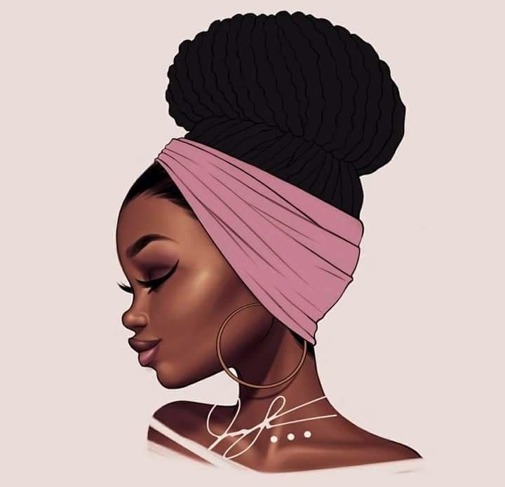 Black Girl Afro Drawing at Explore collection of