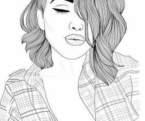 300x250 Pictures Black Girl Drawings Outline - Black Girl Drawing Tumblr