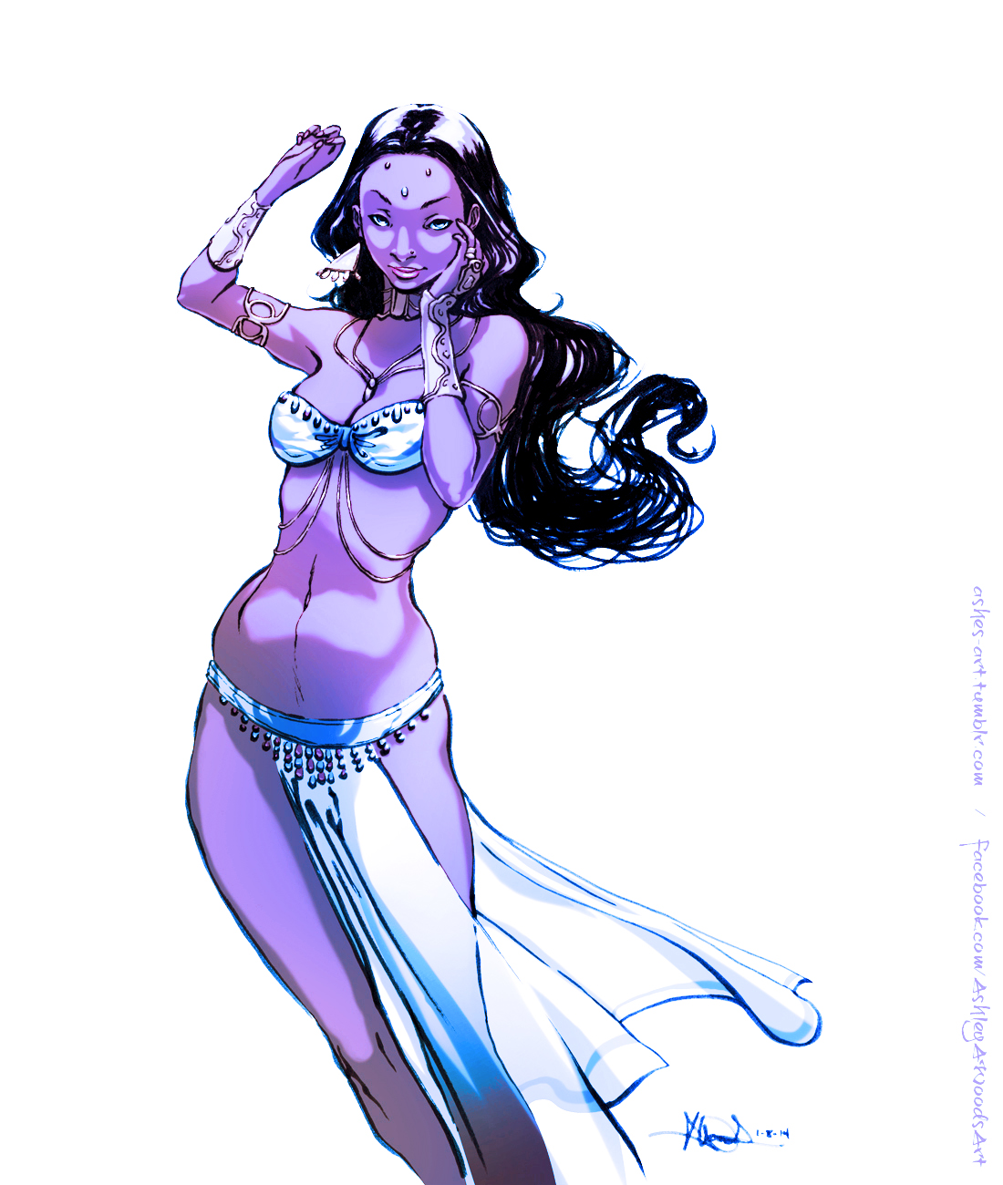 1100x1300 Ashley A Woods Rayla - Black Girl Drawing Tumblr