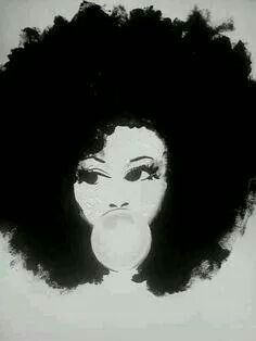 236x314 Huge Collection Of 'black Girl With Afro Drawing' Download More - Black Girl With Afro Drawing