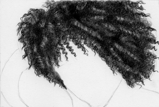 543x365 How To Draw African American Hair Tutorial Learn To Art! - Black Hair Drawing