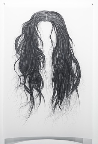 Black Hair Drawing at PaintingValley.com | Explore collection of Black ...