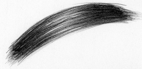 490x240 blonde, brunette and black drawing hair colours learn to art! - Black Hair Drawing