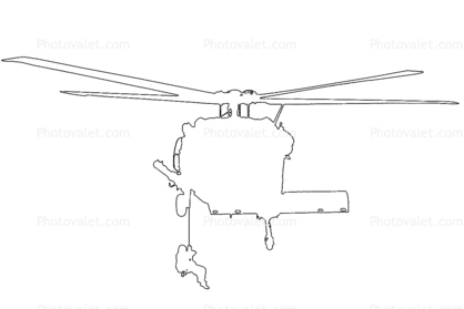 418x279 Sikorsky Sh Blackhawk Outline, Line Drawing, Shape Images - Black Hawk Drawing