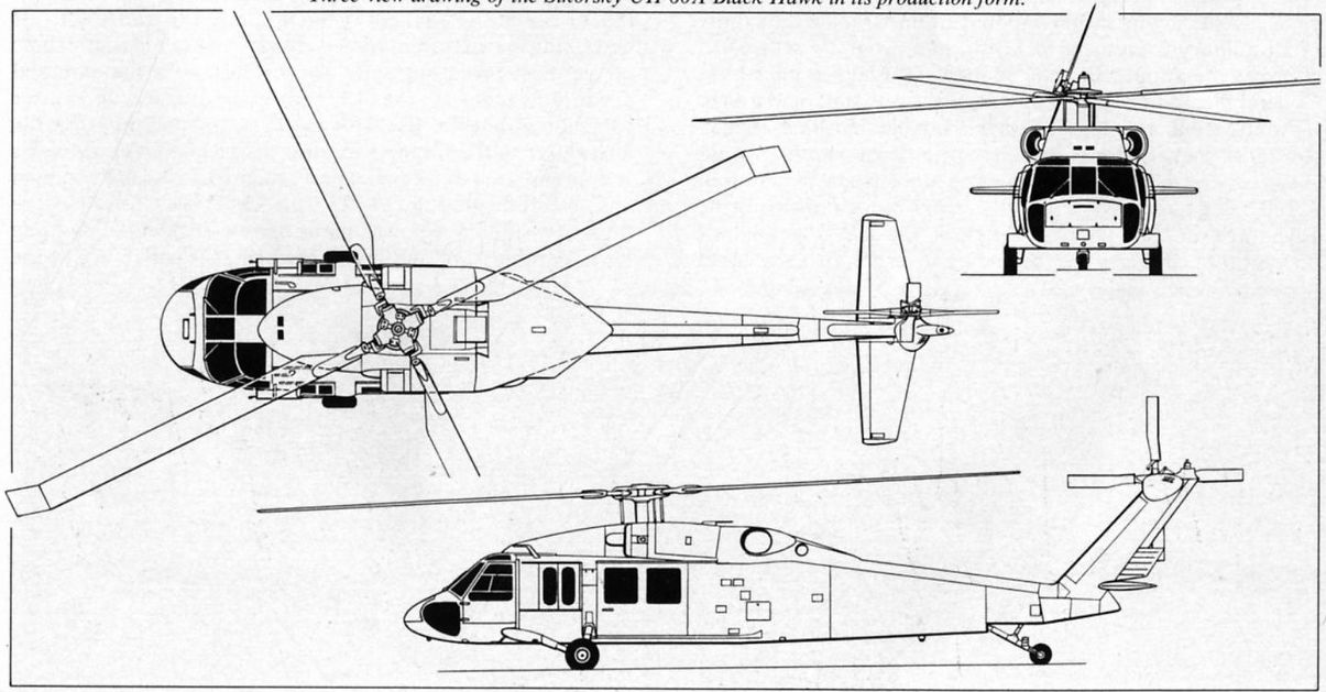 1205x629 Sikorsky Uh Black Hawk S - Black Hawk Drawing