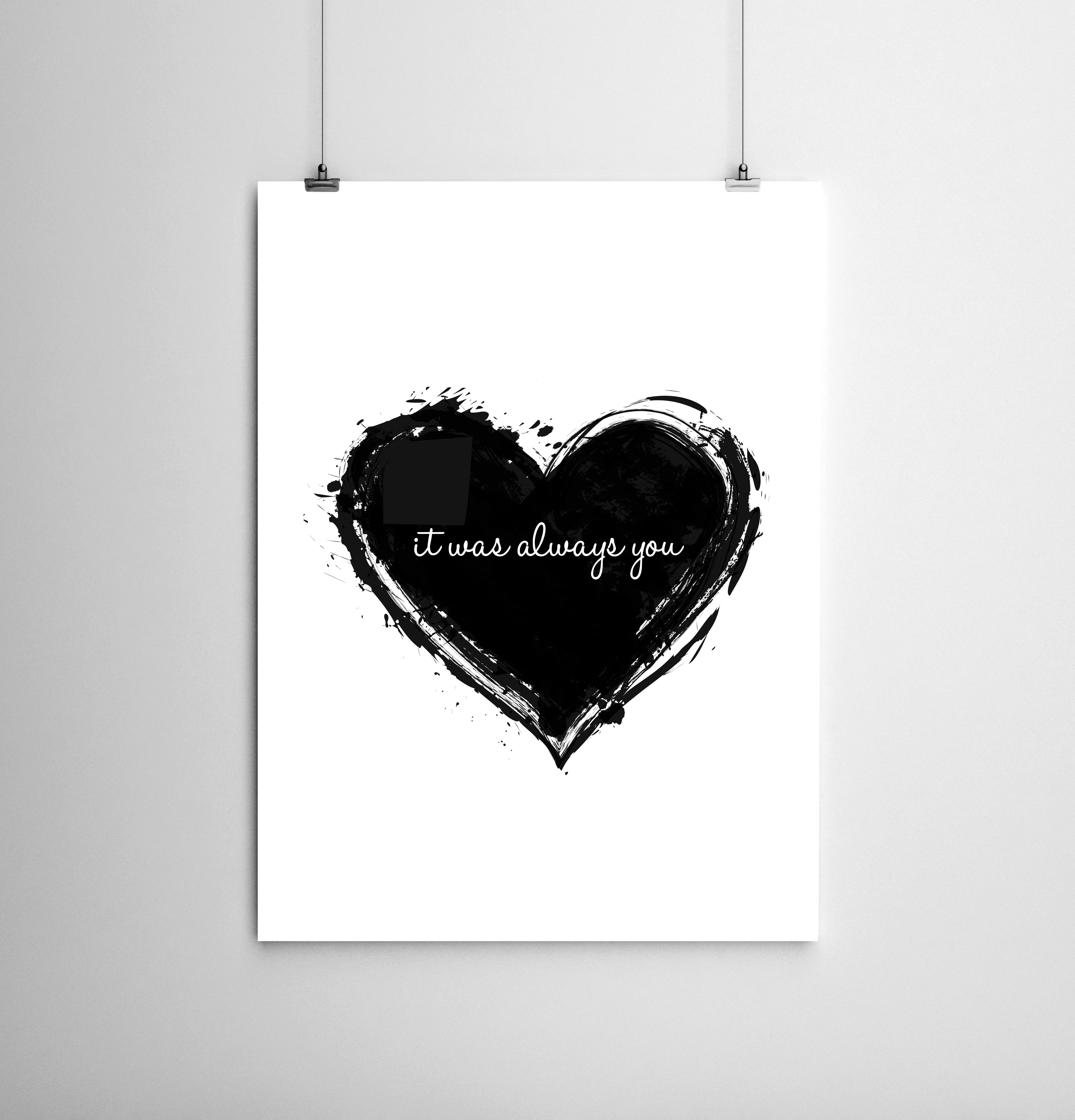 3992x4161 Black Heart Meenyminy - Black Heart Drawing