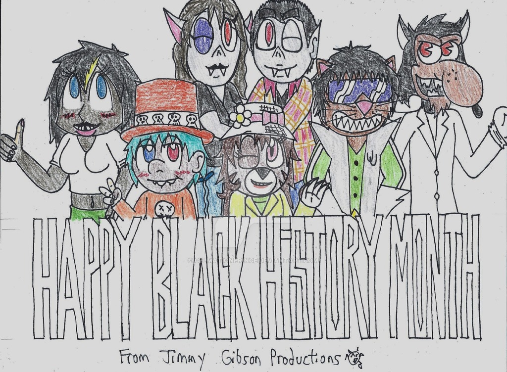 1024x752 happy black history month - Black History Month Drawings