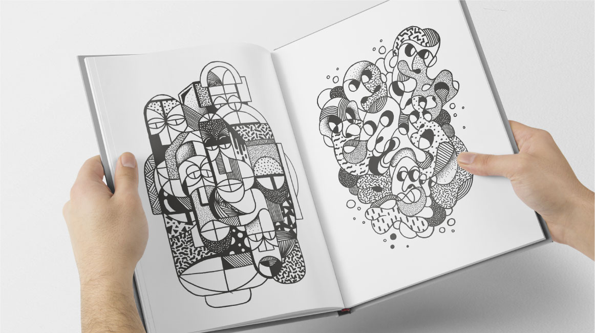 1162x650 Black Ink Drawings - Black Ink Drawings