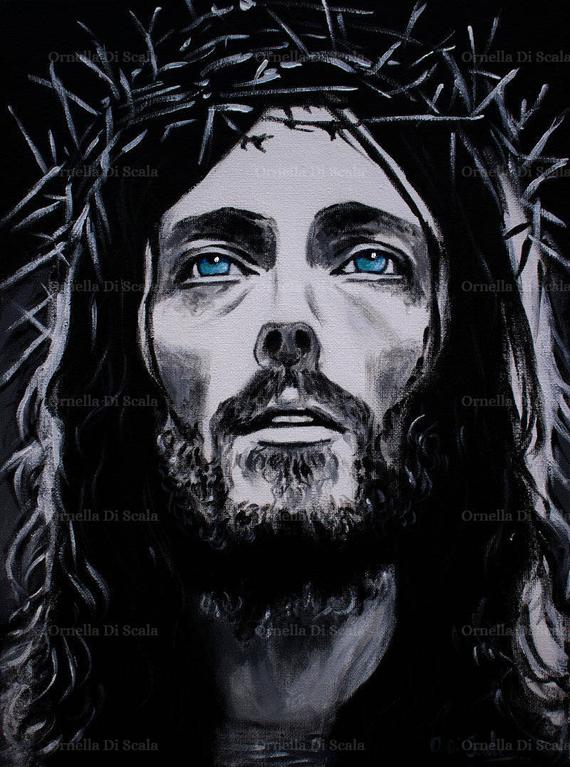 Black Jesus Drawing at PaintingValley.com | Explore collection of Black ...