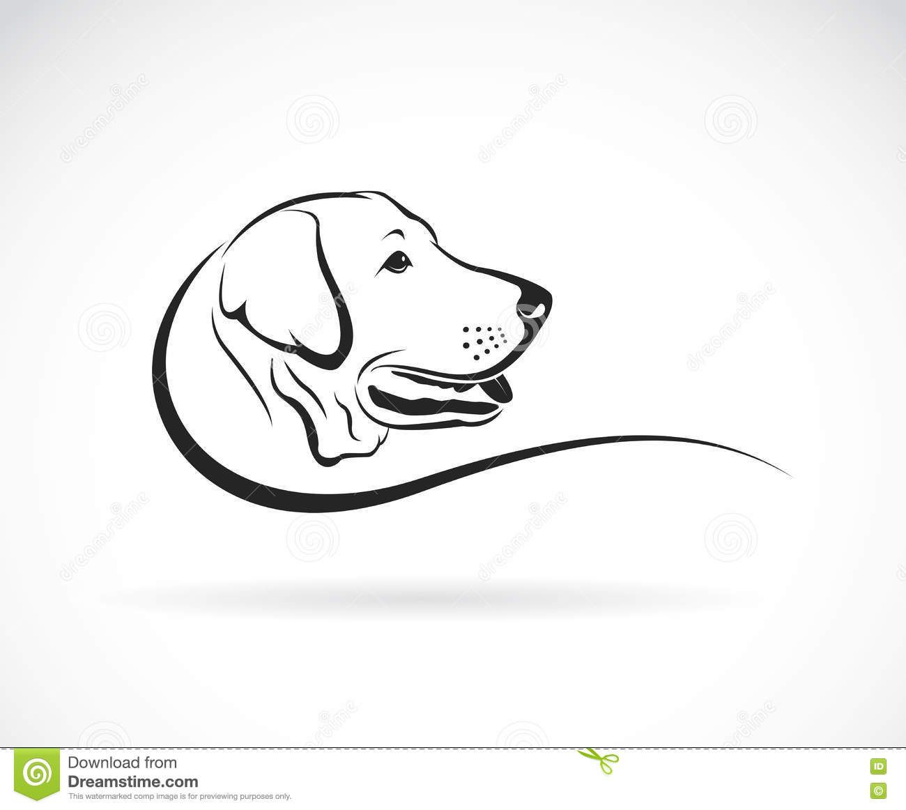 1300x1162 Animals Dogs, Labrador And Design - Black Lab Line Drawing