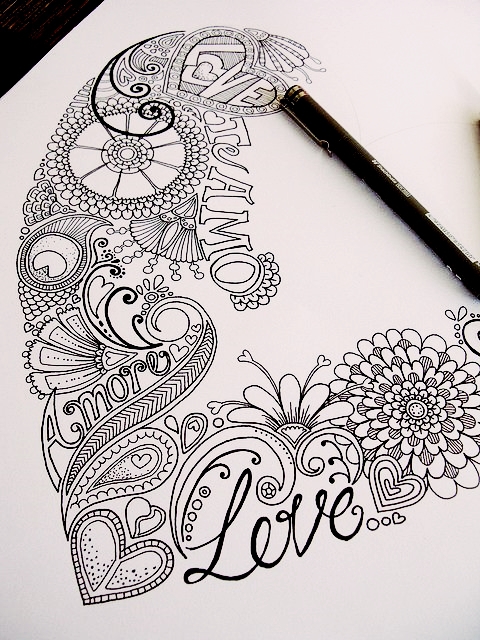 480x640 Image About Love In Drawing - Black Love Drawings